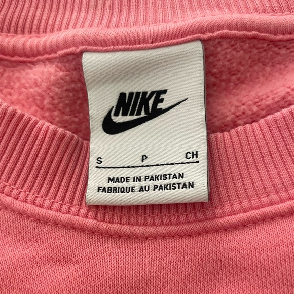 GUC Nike Phoenix oversized crewneck in Pink Coral Chalk and Sail. Size small - Picture 4 of 13